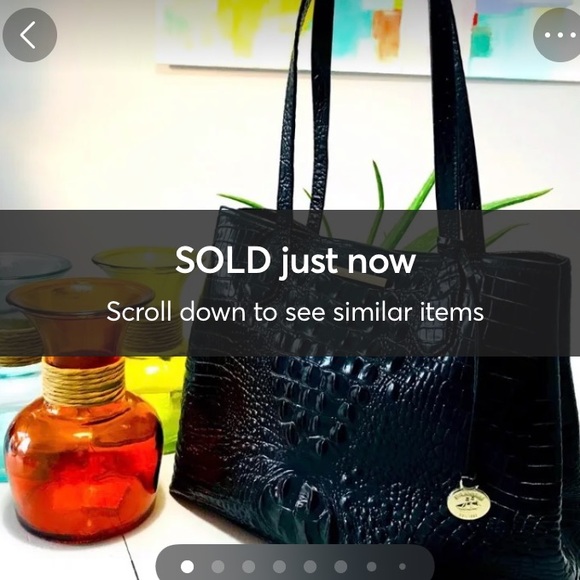 ❌SOLD❌ BRAHMIN Medium Julian Melbourne-NWOT - Picture 13 of 13